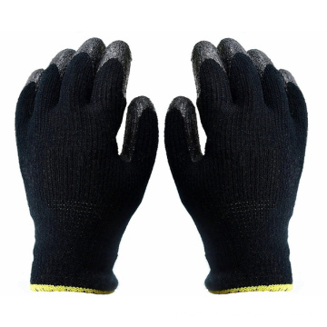 Guante de látex guantes antideslizantes de invierno cálido trabajo para la industria de reparación de automóviles